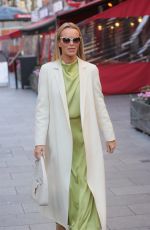 AMANDA HOLDEN at Heart Radio in London 01/17/2022