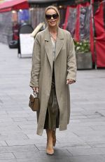 AMANDA HOLDEN Leaves Global Radio Studios London 01/21/2022