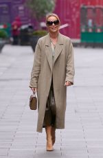 AMANDA HOLDEN Leaves Global Radio Studios London 01/21/2022