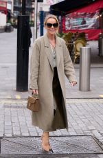 AMANDA HOLDEN Leaves Global Radio Studios London 01/21/2022