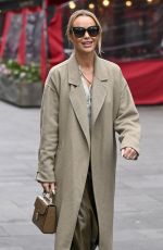 AMANDA HOLDEN Leaves Global Radio Studios London 01/21/2022