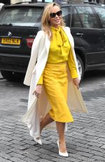 AMANDA HOLDEN Leaves Global Radio Studios London 01/27/2022