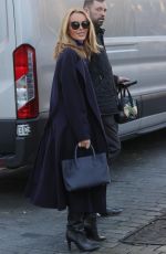 AMANDA HOLDEN Leaves Heart Radio in London 01/13/2022