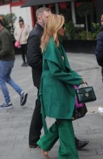AMANDA HOLDEN Leaves Heart Radio in London 01/24/2022