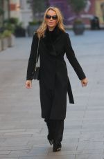 AMANDA HOLDEN Leaves Heart Radio in London 01/31/2022