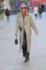 AMANDA HOLDES Arrives at Heart Radio in London 01/07/2022