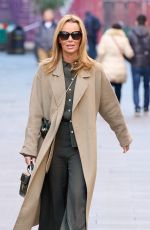AMANDA HOLDES Arrives at Heart Radio in London 01/07/2022