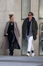 AMELIA BONO and Aitor Gomez Out in Madrid 01/19/2022