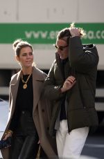 AMELIA BONO and Aitor Gomez Out in Madrid 01/19/2022