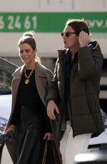 AMELIA BONO and Aitor Gomez Out in Madrid 01/19/2022