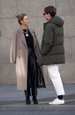 AMELIA BONO and Aitor Gomez Out in Madrid 01/19/2022