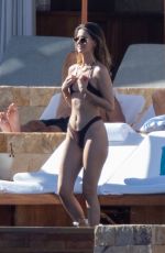 AMELIA WOOLEY in Bikini at a Beach in Cabo San Lucas 01/27/2022