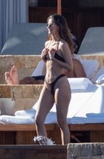 AMELIA WOOLEY in Bikini at a Beach in Cabo San Lucas 01/27/2022