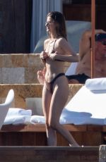 AMELIA WOOLEY in Bikini at a Beach in Cabo San Lucas 01/27/2022