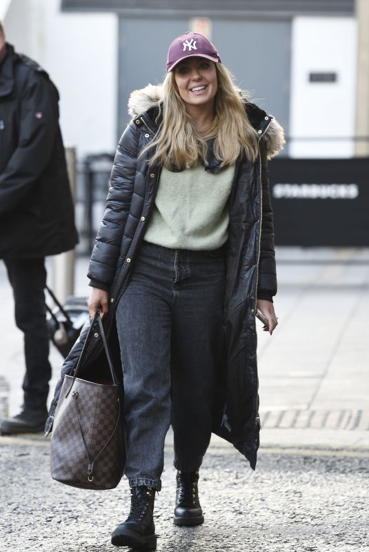 AMY DOWDEN Leaves Her Hotel in Birmingham 01/20/2022