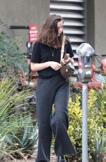 ANA DE ARMAS at a Nail Salon in Hollywood 01/18/2022