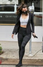 ANA DE ARMAS Shopping at Le Labo Inc. Manufacturers in Los Angeles 01/19/2022