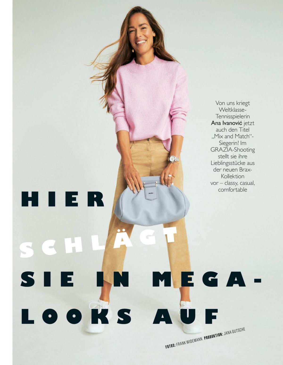 ANA IVANOVIC in Grazia Magazine, Germany September 2021 – HawtCelebs