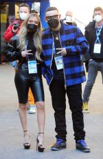 ANA MENA Arrives at Ariston Theatre for Rehearsals in Sanremo 01/21/2022
