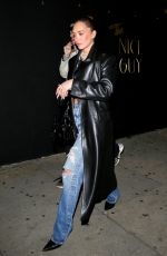 ANASTASIA KARANIKOLAOU at Nice Guy in West Hollywood 01/09/2022