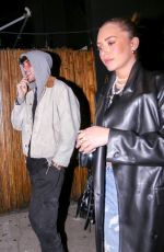 ANASTASIA KARANIKOLAOU at Nice Guy in West Hollywood 01/09/2022