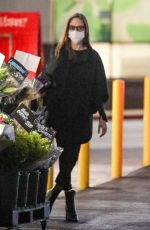 ANGELINA JOLIE Shopping at Bristol Farms in Beverly Hills 01/11/2022