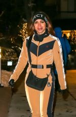 ANITTA Out for Dinner at Ajax Tavern in Aspen 01/02/2022