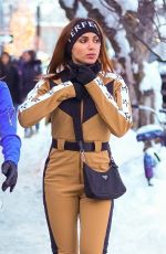 ANITTA Out for Dinner at Ajax Tavern in Aspen 01/02/2022