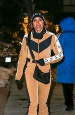 ANITTA Out for Dinner at Ajax Tavern in Aspen 01/02/2022