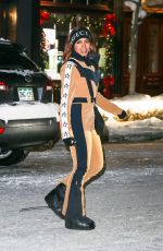 ANITTA Out for Dinner at Ajax Tavern in Aspen 01/02/2022