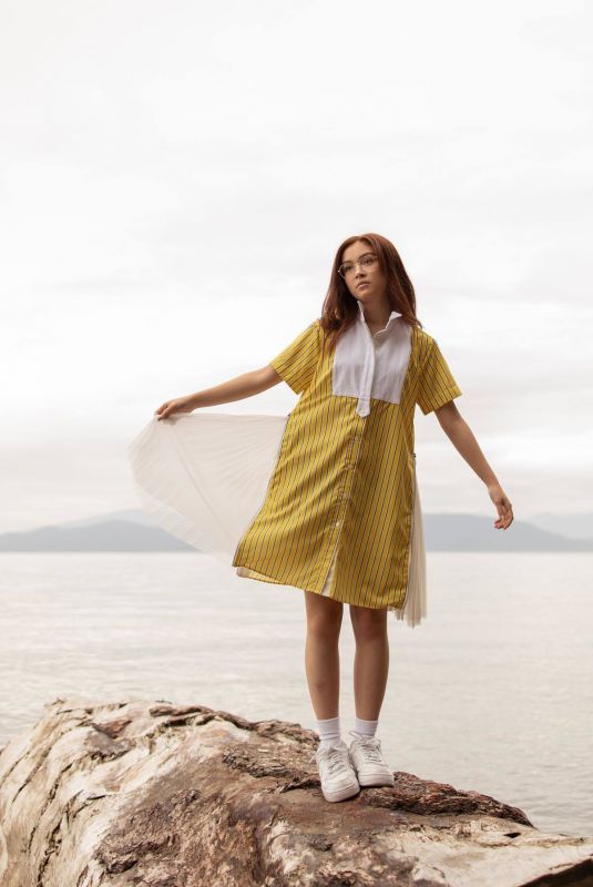 ANNA CATHCART at a Photoshoot, January 2022