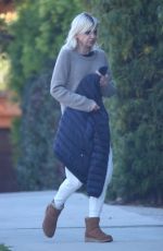 ANNA FARIS Heading to Pilates Class in Santa Monica 01/11/2022
