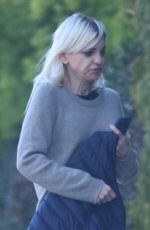 ANNA FARIS Heading to Pilates Class in Santa Monica 01/11/2022