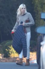 ANNA FARIS Heading to Pilates Class in Santa Monica 01/11/2022