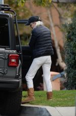 ANNA FARIS Out and About in Los Angeles 12/28/2021