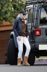 ANNA FARIS Out and About in Los Angeles 12/28/2021