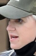 ANNA FARIS Out for Coffee at Starbucks in Los Angeles 01/07/2022