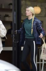 ANYA TAYLOR-JOY at Cafe Gratitude in Los Angeles 01/09/2022