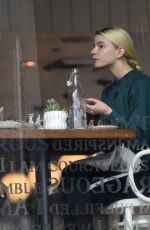 ANYA TAYLOR-JOY at Cafe Gratitude in Los Angeles 01/09/2022
