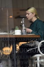 ANYA TAYLOR-JOY at Cafe Gratitude in Los Angeles 01/09/2022