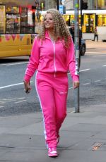 APOLLONIA LLEVELLYN Arrives at Her Hotel in Manchester 01/27/2022
