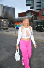 APOLLONIA LLEWELLYN Out in Manchester 01/30/2022