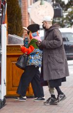 ASHLEE SIMPSON and Evan Ross Arrives at Casa Tua in Aspen 12/31/2021