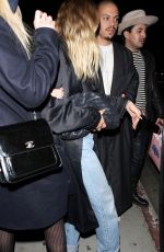 ASHLEE SIMPSON Leaves Balthazar Getty