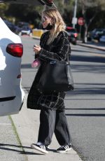ASHLEE SIMPSON Out and About in Beverly Hills 01/26/2022