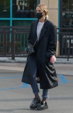 ASHLEE SIMPSON Out for Starbucks Tea and Snacks in Los Angeles 01/18/2022