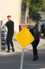ASHLEY BENSON and G-Eazy Out in Los Angeles 01/08/2022
