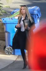 ASHLEY BENSON Arrives at G-Eazy Home in Los Angeles 01/03/2022