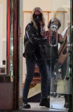 ASHLEY BENSON Heading to Nail Salon in Los Feliz 01/27/2022