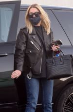 ASHLEY BENSON Heading to Nail Salon in Los Feliz 01/27/2022